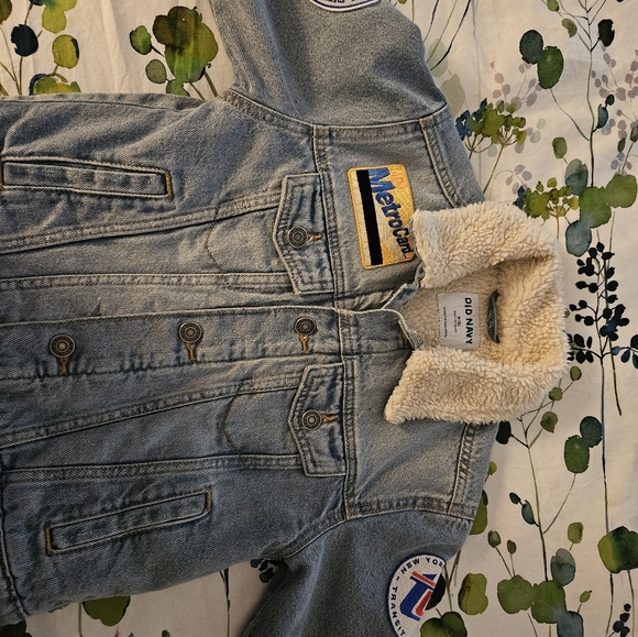 Kids NYC Transit Old Navy Denim Jacket - Picture 3 of 4